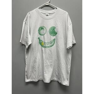 Nike ACG Graphic T-Shirt with Green Fruit Smiley Design